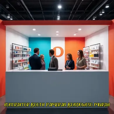kontraktor booth pameran bondowoso murah